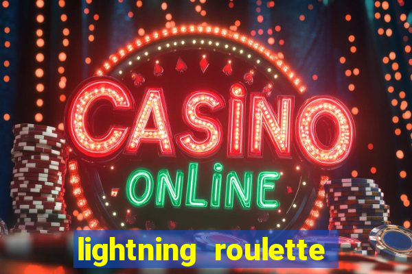 lightning roulette como jogar